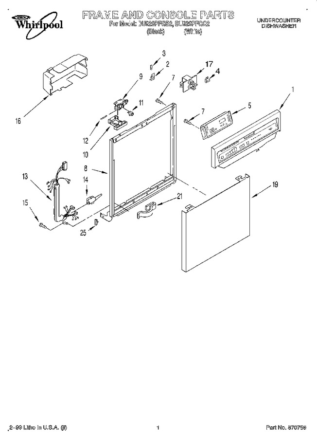 Diagram for DU929PFGQ2