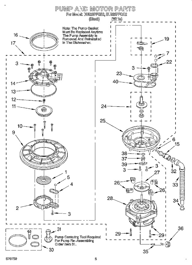 Diagram for DU929PFGQ2