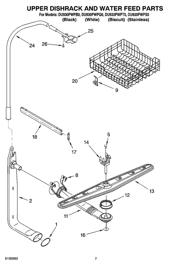 Diagram for DU930PWPB0