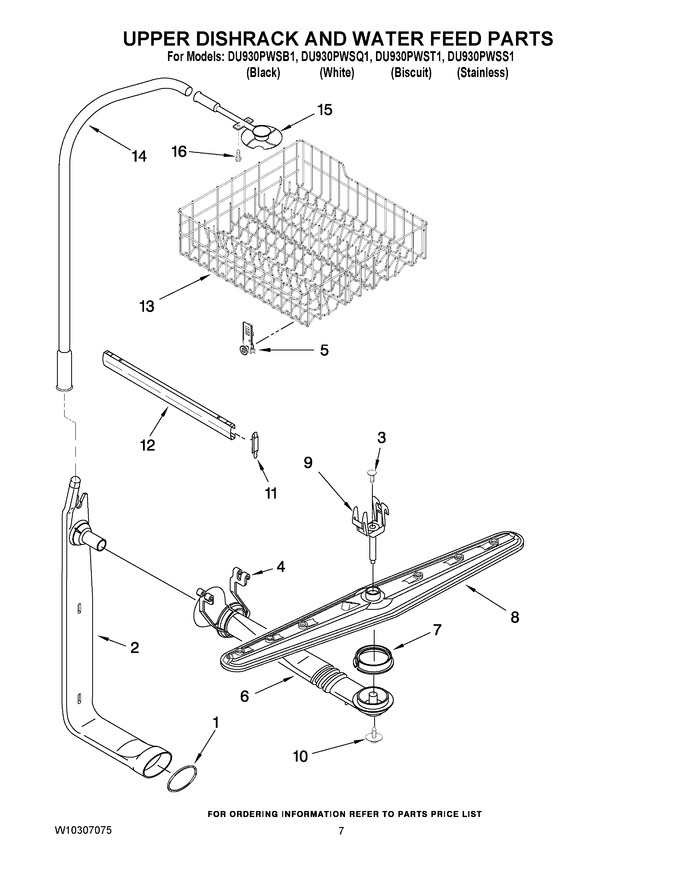 Diagram for DU930PWSQ1