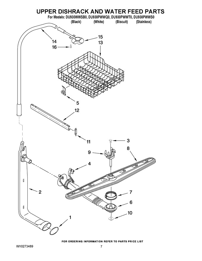 Diagram for DU930WWSB0