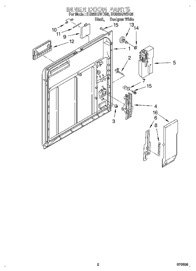 Diagram for DU935QWDQ5
