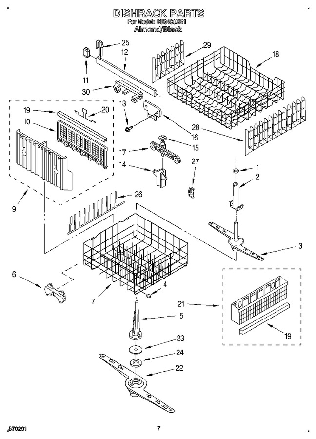 Diagram for DU9400XB1