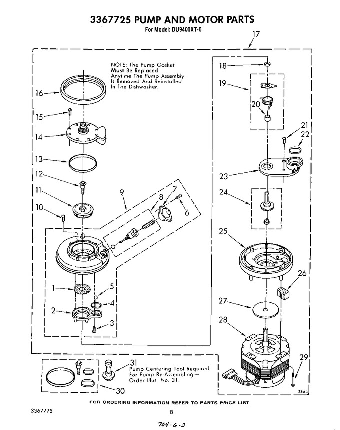 Diagram for DU9400XT0