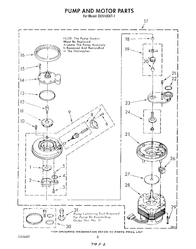 Diagram for DU9400XT1