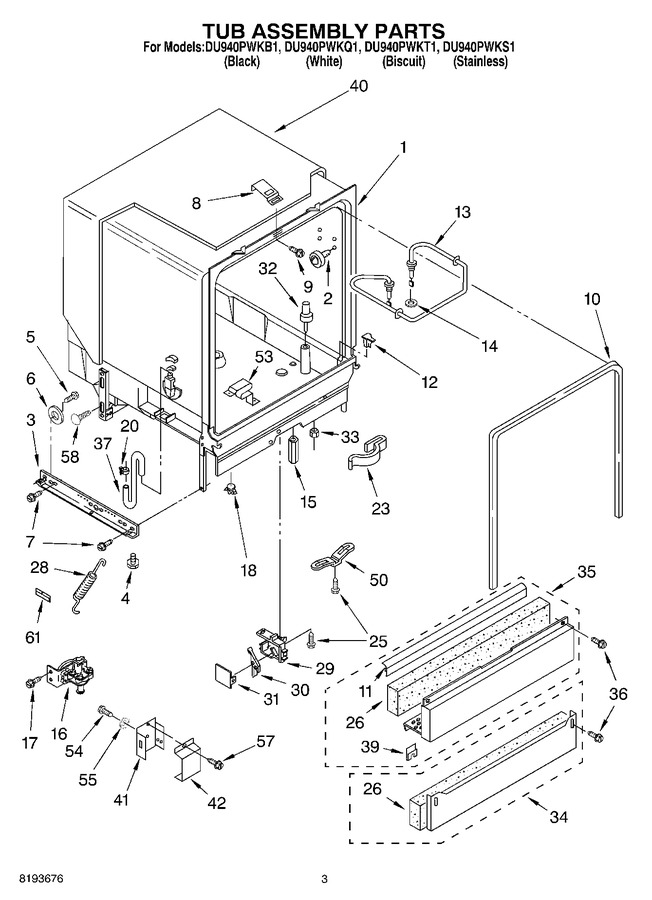 Diagram for DU940PWKT1