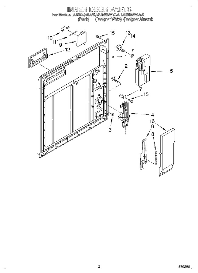 Diagram for DU940QWDZ5