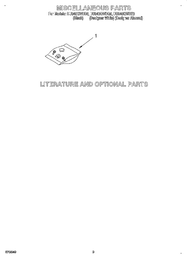 Diagram for DU940QWDB6
