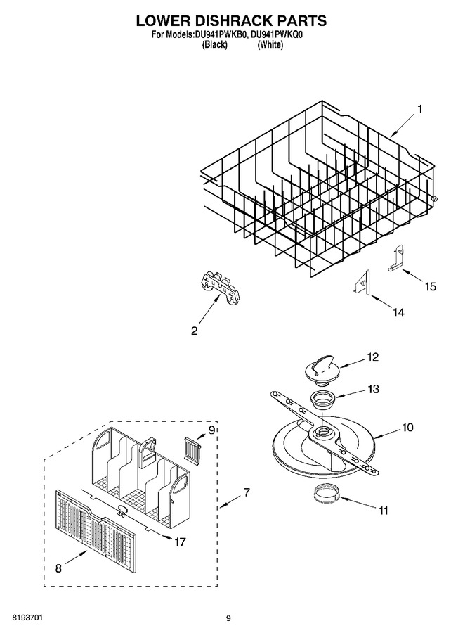 Diagram for DU941PWKQ0