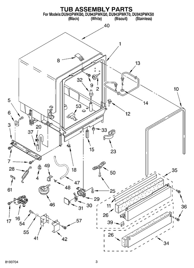 Diagram for DU943PWKS0
