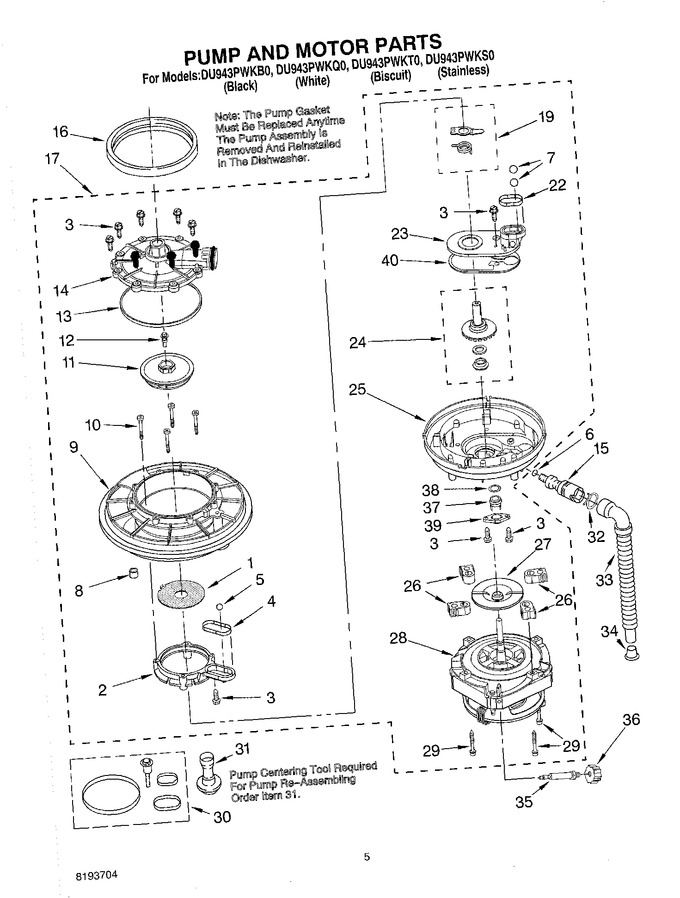 Diagram for DU943PWKS0