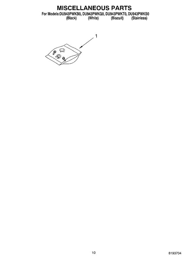 Diagram for DU943PWKT0
