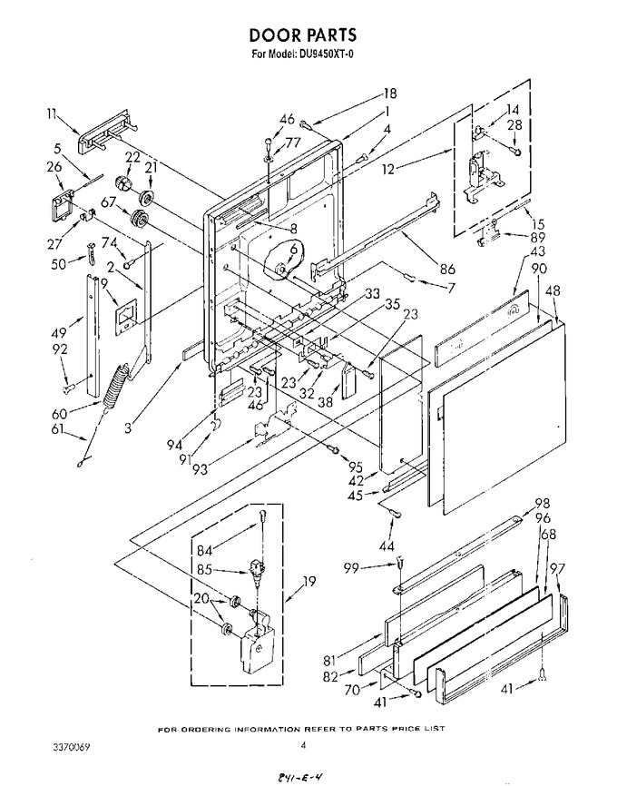 Diagram for DU9450XT0