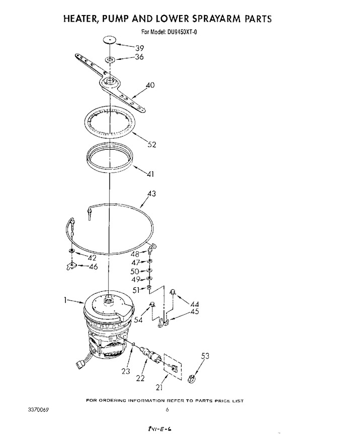 Diagram for DU9450XT0