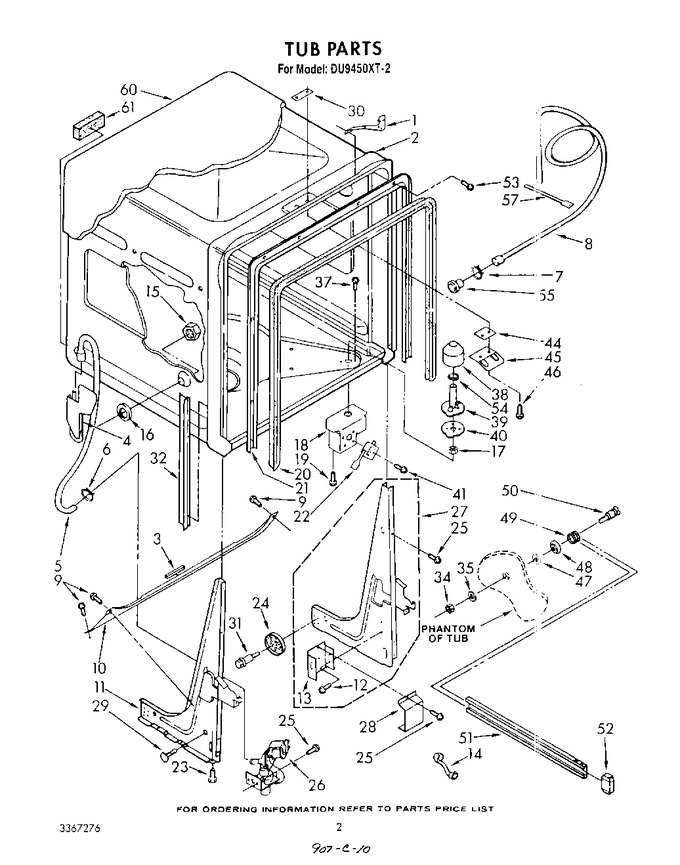 Diagram for DU9450XT2