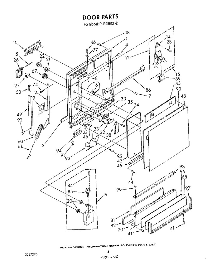 Diagram for DU9450XT2