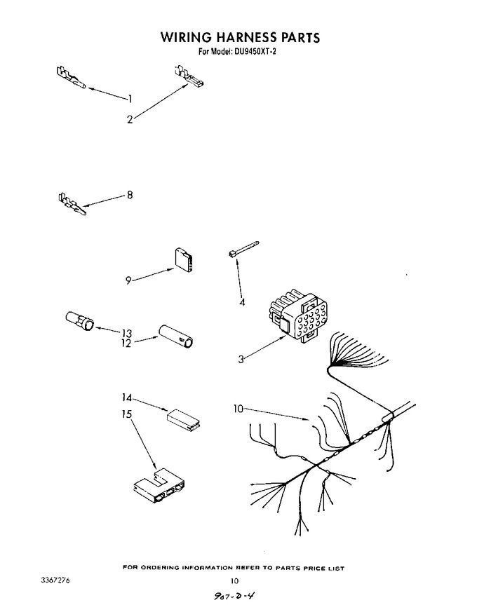 Diagram for DU9450XT2