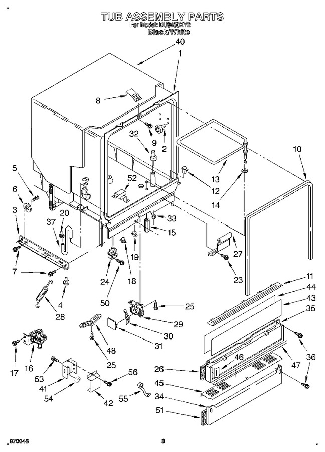 Diagram for DU9450XY2