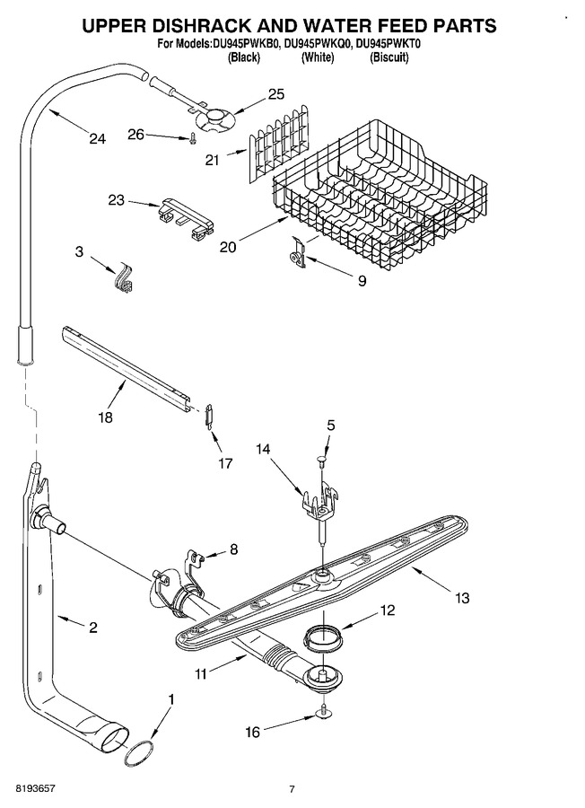 Diagram for DU945PWKB0