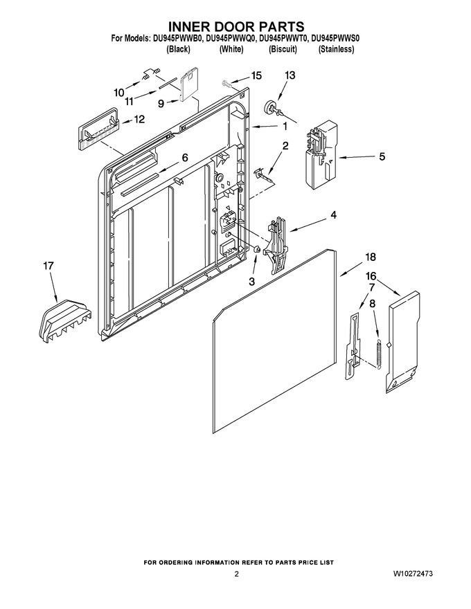 Diagram for DU945PWWS0