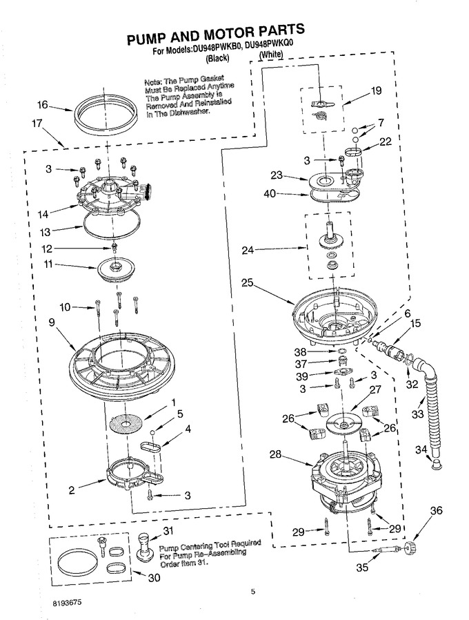 Diagram for DU948PWKB0