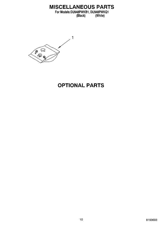 Diagram for DU948PWKQ1