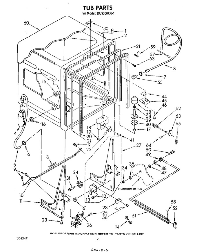 Diagram for DU9500XR1