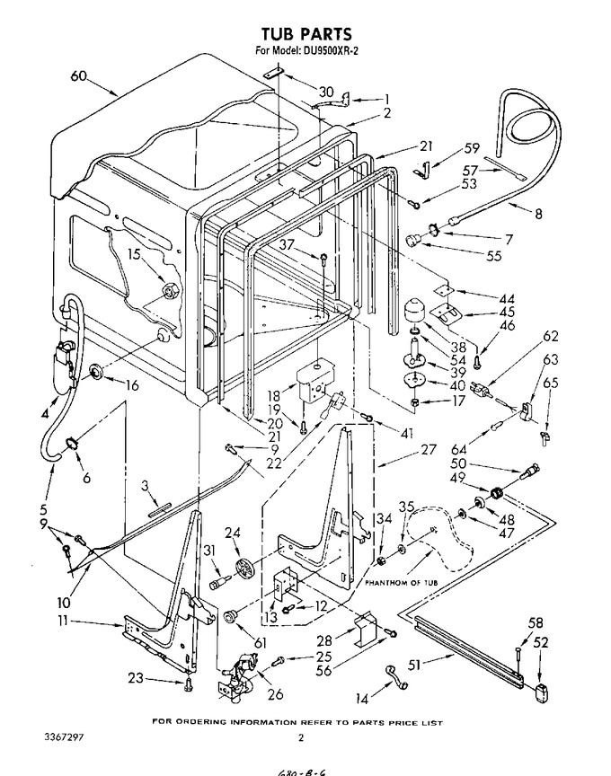 Diagram for DU9500XR2