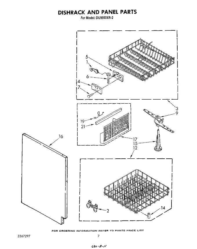 Diagram for DU9500XR2