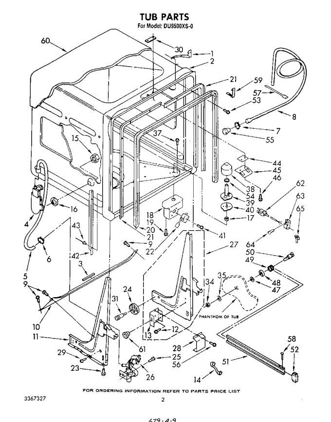 Diagram for DU9500XS0