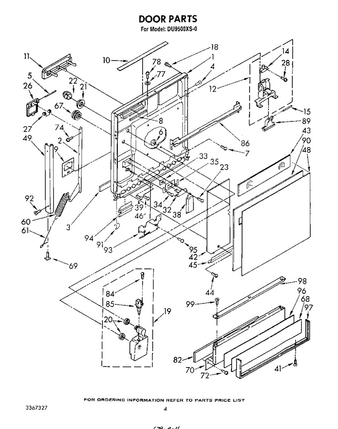 Diagram for DU9500XS0