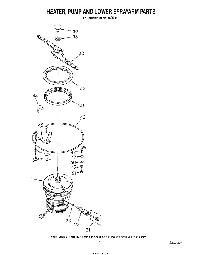 Diagram for DU9500XS0