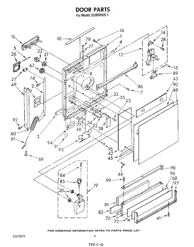 Diagram for DU9500XS1