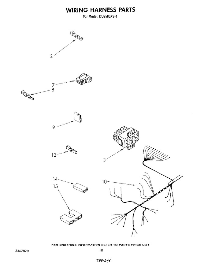 Diagram for DU9500XS1