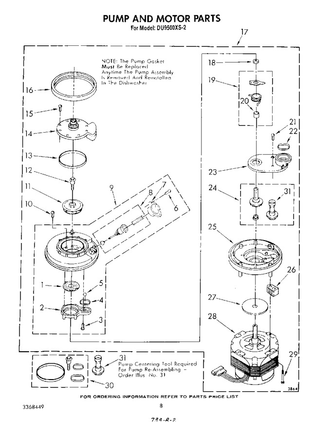 Diagram for DU9500XS2