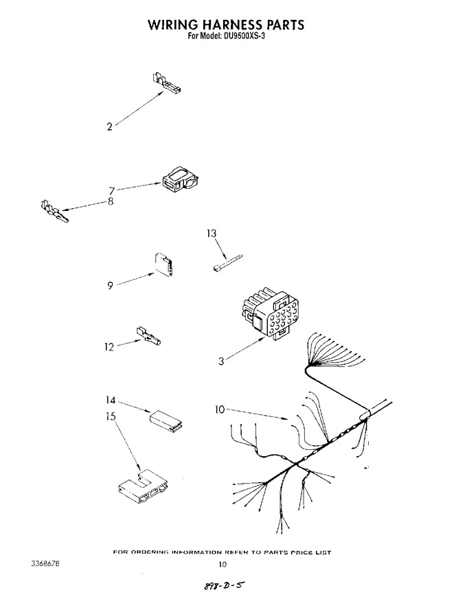 Diagram for DU9500XS3