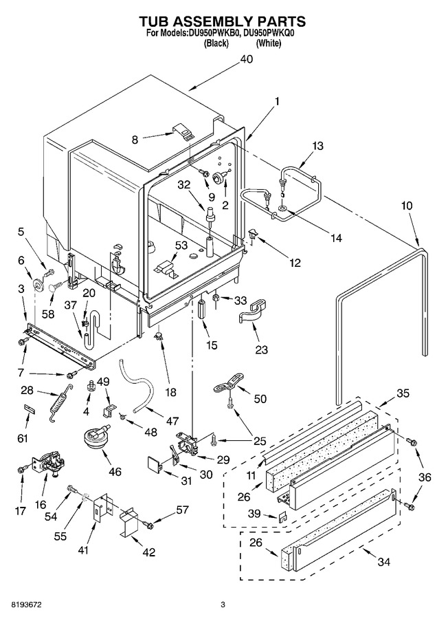 Diagram for DU950PWKB0