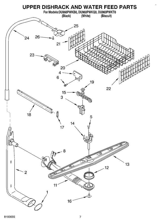 Diagram for DU960PWKB0
