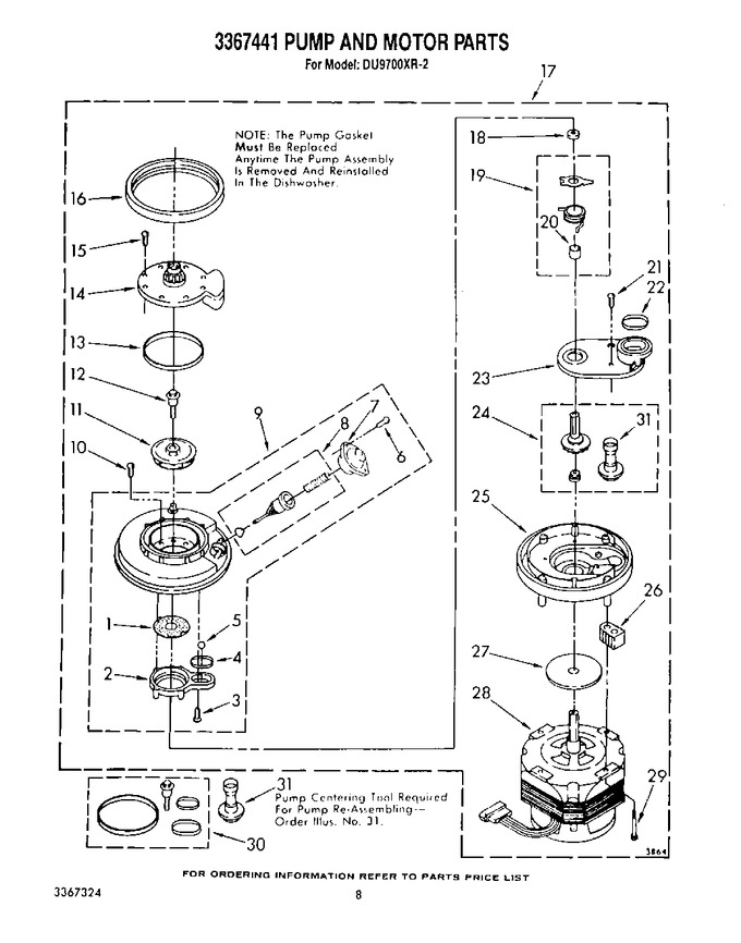 Diagram for DU9700XR2