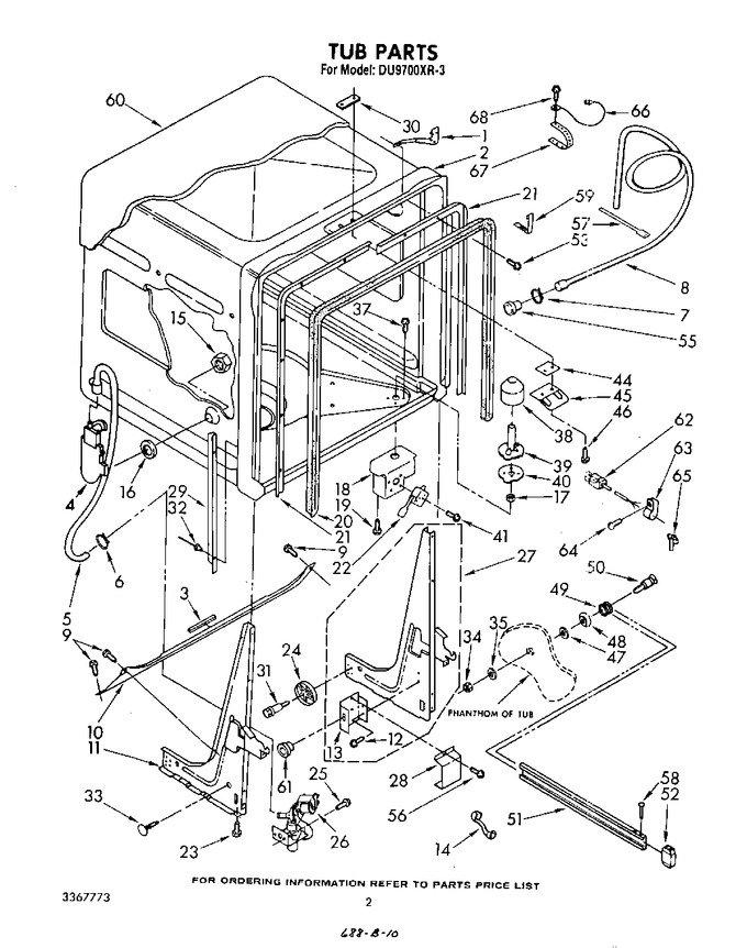 Diagram for DU9700XR3