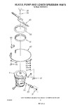 Diagram for 04 - Heater, Pump, And Lower Spray Arm