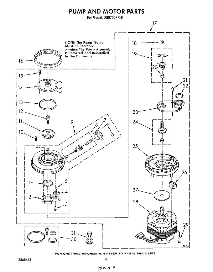 Diagram for DU9700XR6