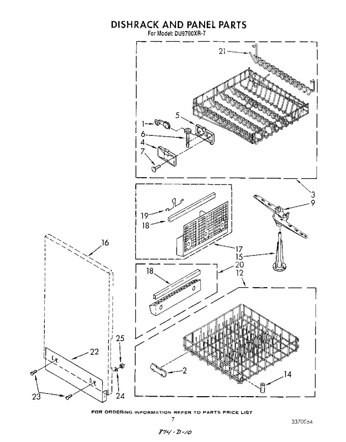 Diagram for DU9700XR7
