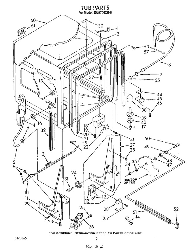 Diagram for DU9700XR8