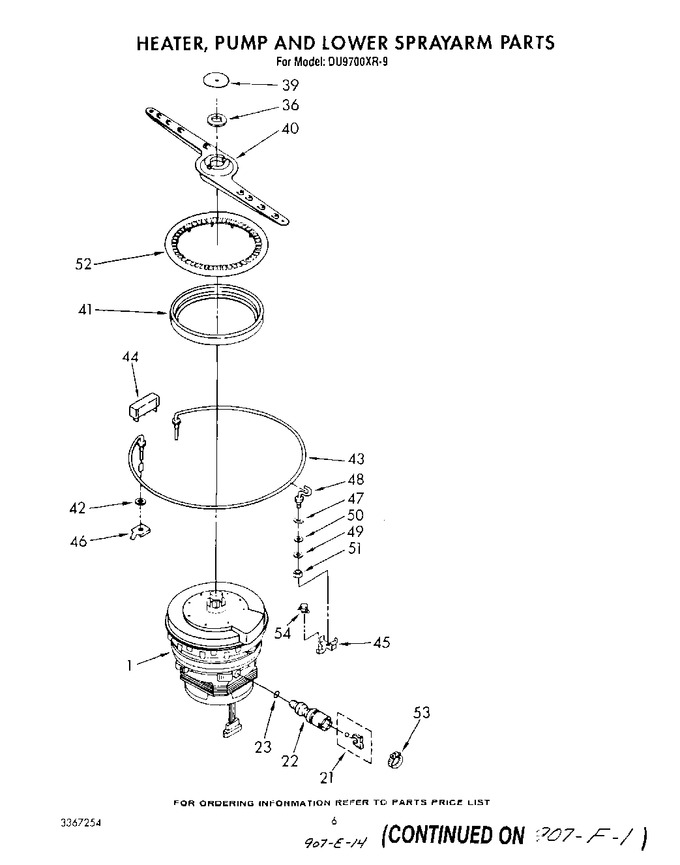 Diagram for DU9700XR9