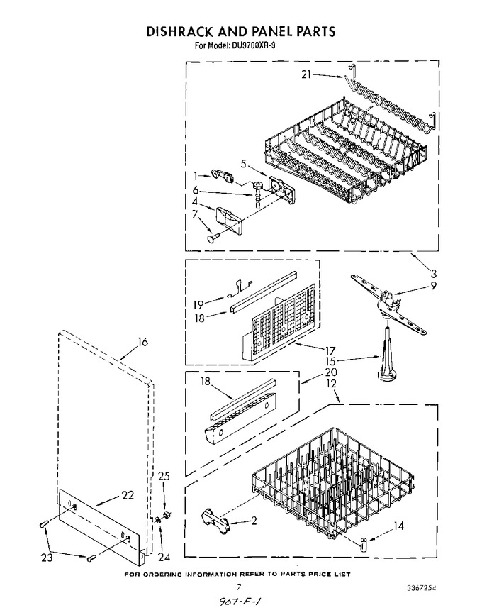 Diagram for DU9700XR9