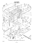Diagram for 02 - Tub , Literature And Optional