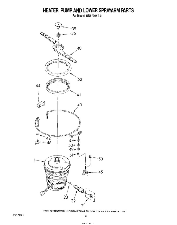 Diagram for DU9700XT0