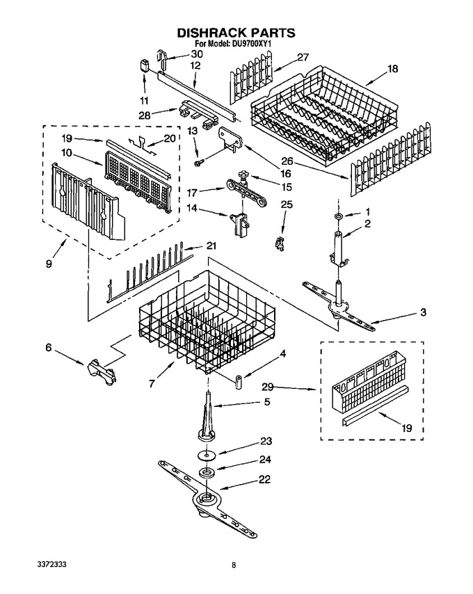 Diagram for DU9700XY1