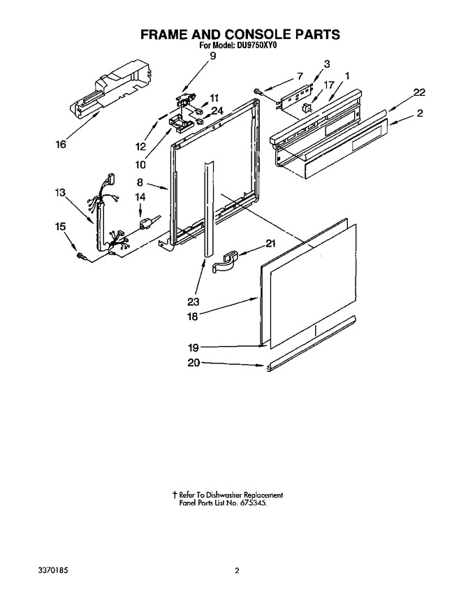 Diagram for DU9750XY0